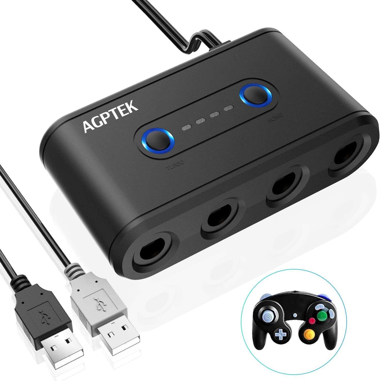 gamecube usb adapter driver not detecting ports